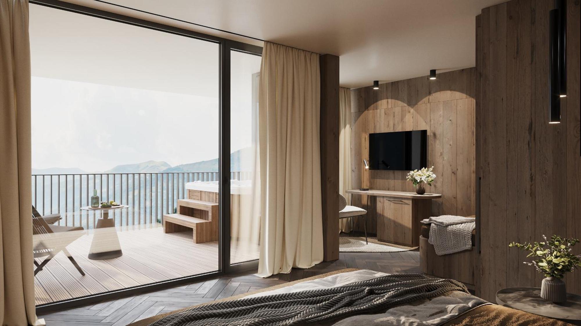 Hotel Sonnenberg Panorama Dolomites Wellbeing Maranza Esterno foto